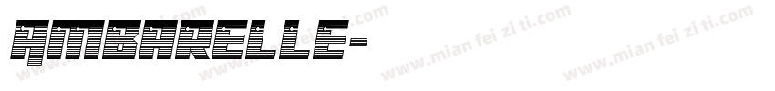 Ambarelle字体转换