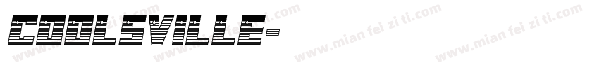 Coolsville字体转换