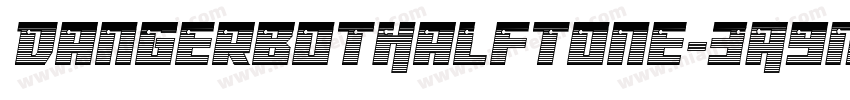 DangerbotHalftone-3A9M字体转换