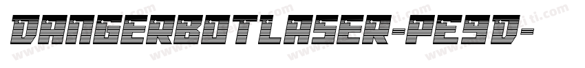 DangerbotLaser-pE9D字体转换
