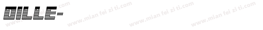 oille字体转换