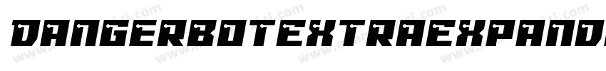 DangerbotExtraExpandedExpanded-Edr9字体转换