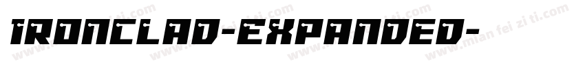 Ironclad-Expanded字体转换