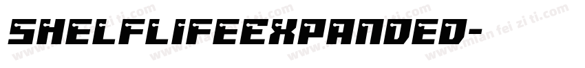 ShelflifeExpanded字体转换