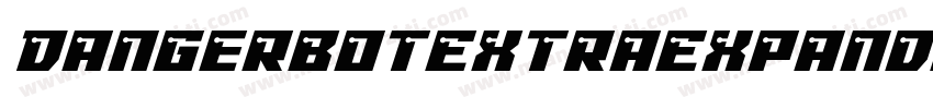 DangerbotExtraExpandedExpanded-Edr9字体转换