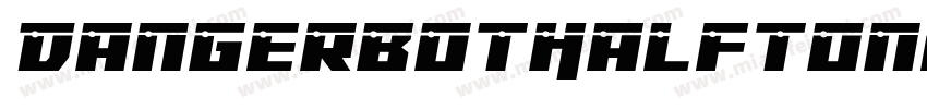 DangerbotHalftone-3A9M字体转换