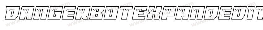 DangerbotExpandedItalicExpandedItalic-edMp字体转换