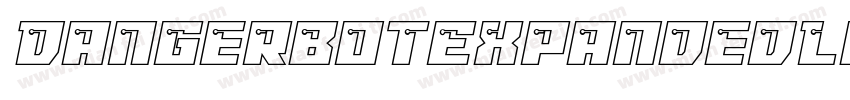 DangerbotExpandedLaserExpanded-WnoY字体转换