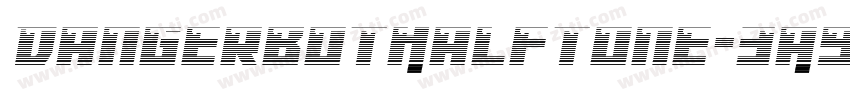 DangerbotHalftone-3A9M字体转换