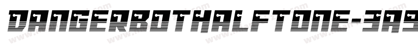 DangerbotHalftone-3A9M字体转换