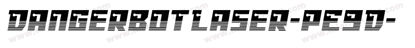 DangerbotLaser-pE9D字体转换