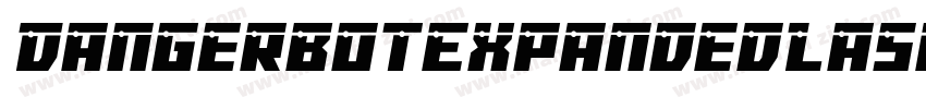 DangerbotExpandedLaserExpanded-WnoY字体转换