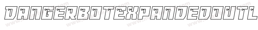 DangerbotExpandedOutlineExpandedOutline-avPE字体转换