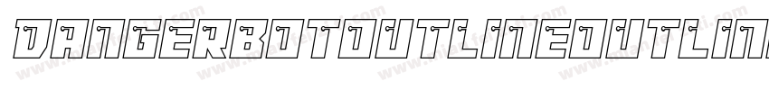 DangerbotOutlineOutline-DmJ3字体转换