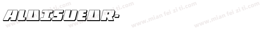 ALDISUEDR字体转换