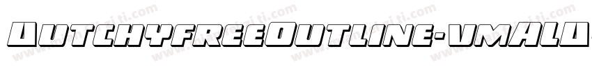 DutchyfreeOutline-vmALD字体转换