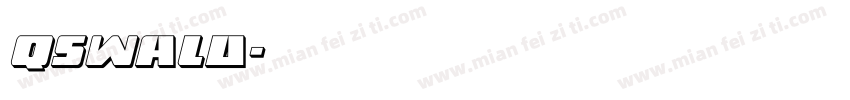 qswald字体转换