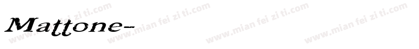 Mattone字体转换