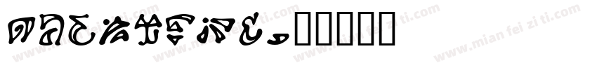 Jomhuria字体转换