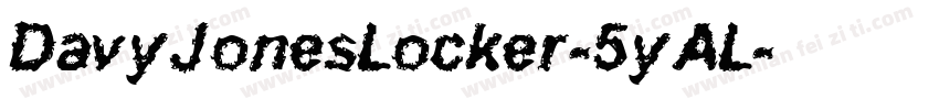 DavyJonesLocker-5yAL字体转换