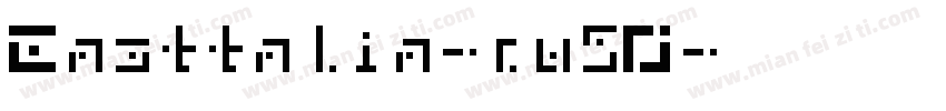 Easttalia-nw5O字体转换
