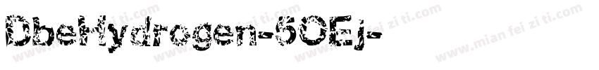 DbeHydrogen-5OEj字体转换