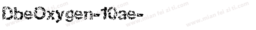 DbeOxygen-10ae字体转换