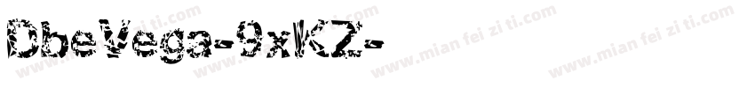 DbeVega-9xKZ字体转换