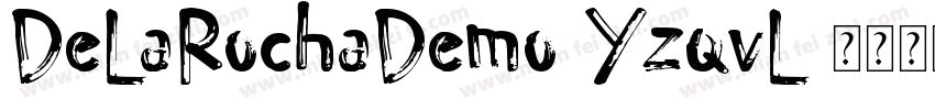 DeLaRochaDemo-YzqvL字体转换
