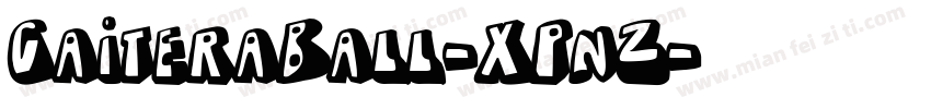 GaiteraBall-XPnZ字体转换