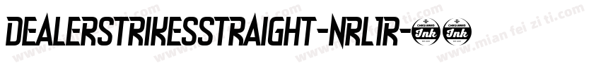 DealerStrikesStraight-nRL1R字体转换