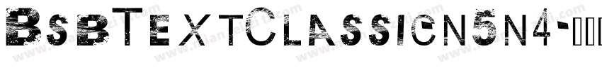 BsbTextClassic-n5n4字体转换