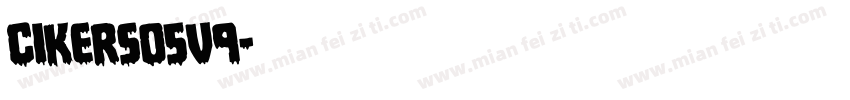 cikers05v9字体转换