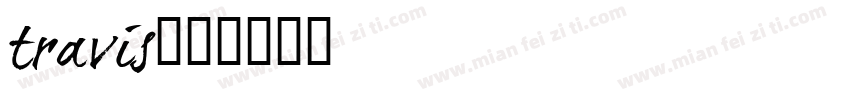 travis字体转换