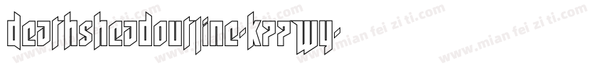 DeathsheadOutline-K77Wy字体转换