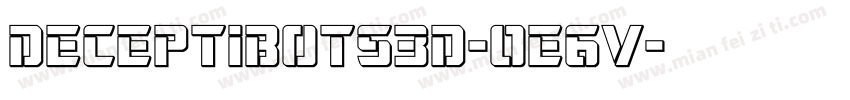 Deceptibots3D-0e6v字体转换