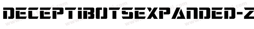 DeceptibotsExpanded-Z35q字体转换