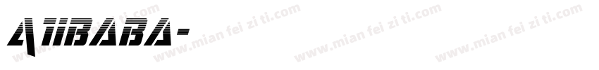 A1ibaba字体转换