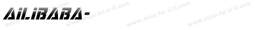 ailibaba字体转换