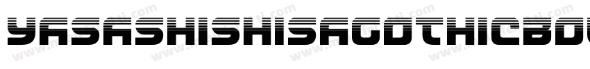 YasashishisaGothicboldv2字体转换