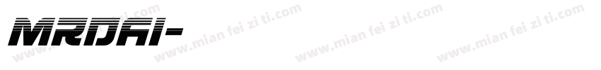 Mrdai字体转换