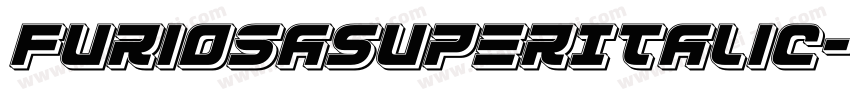 FuriosaSuperItalic-6qWq字体转换