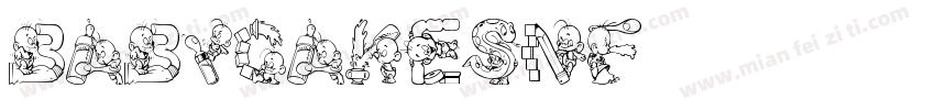 BabyCakesNF字体转换
