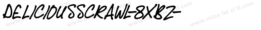 DeliciousScrawl-8XBz字体转换