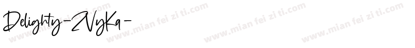 Delighty-ZVyKq字体转换