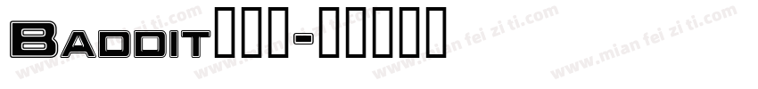 Baddit转换器字体转换