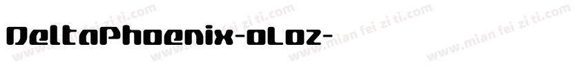 DeltaPhoenix-oLoz字体转换