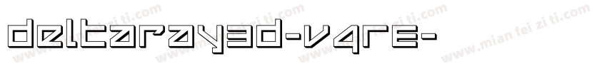 DeltaRay3D-v4rE字体转换