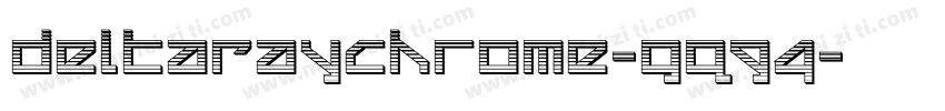 DeltaRayChrome-gq94字体转换