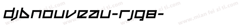 DjbNouveau-rJg8字体转换